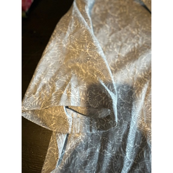 Patagonia Organic Cotton Men's Short Sleeve Button‎ Down Shirt Floral Pattern - Picture 5 of 8